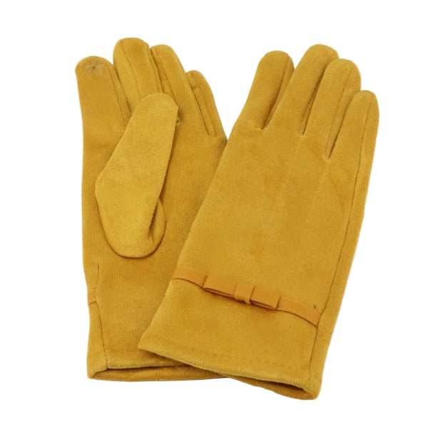Stitched Bow Touch Screen Glove - Lady of the Lake