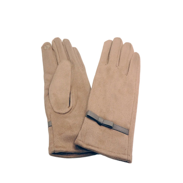 Stitched Bow Touch Screen Glove - Lady of the Lake