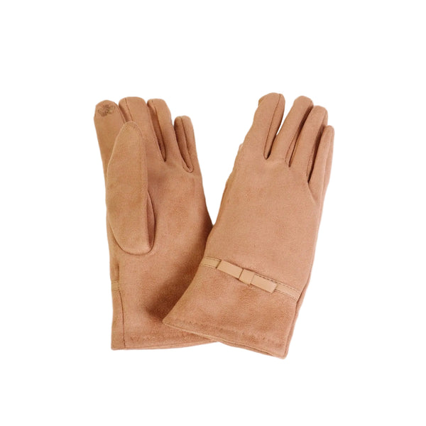 Stitched Bow Touch Screen Glove - Lady of the Lake
