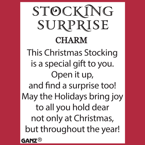 Stocking Surprise - Stocking Charm - Lady of the Lake