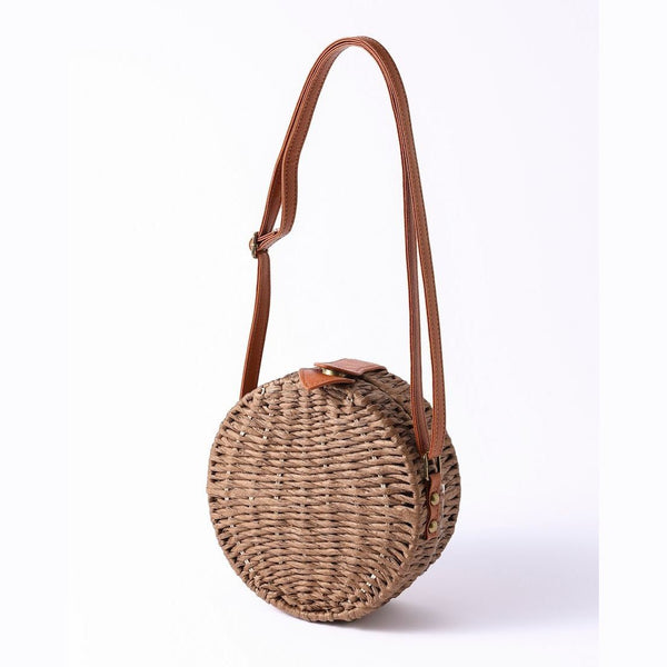 Straw Crossbody Bag - Lady of the Lake