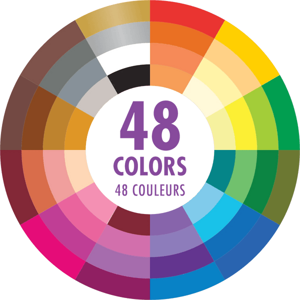 Studio Series Coloured Pencils - Set of 48 - Lady of the Lake
