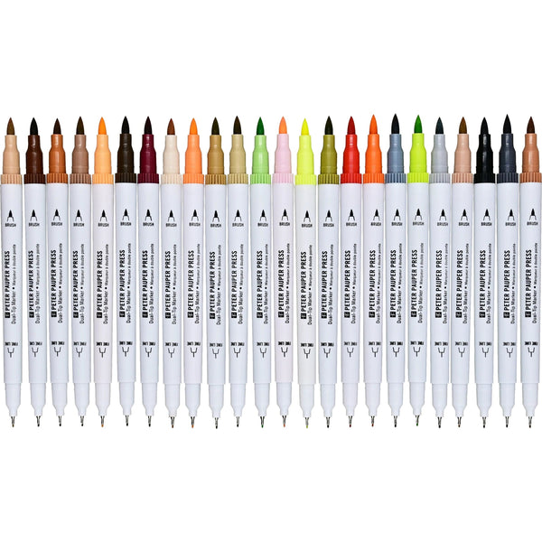 Studio Series Dual-Tip Skin Toned Markers - Set of 24 - Lady of the Lake