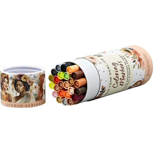 Studio Series Dual-Tip Skin Toned Markers - Set of 24 - Lady of the Lake