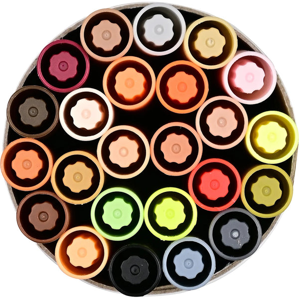 Studio Series Dual-Tip Skin Toned Markers - Set of 24 - Lady of the Lake
