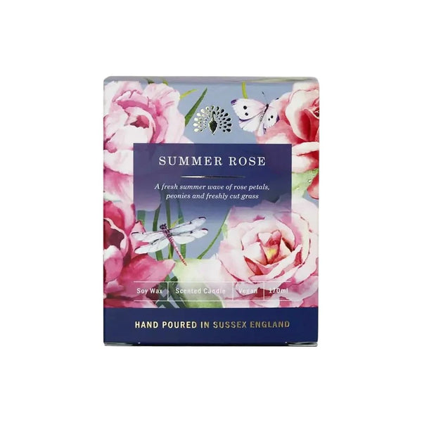 Summer Rose Scented Candle - Lady of the Lake