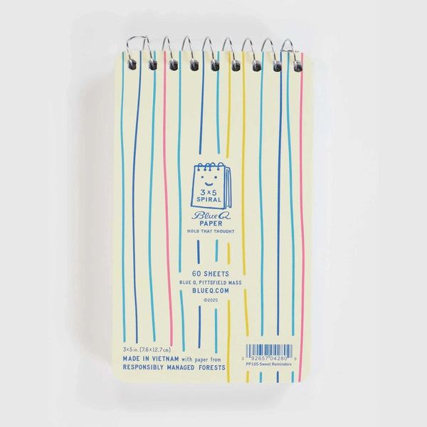 Sweet Little Reminders For My Stupid Husband - Spiral Pocket Notebook - Lady of the Lake