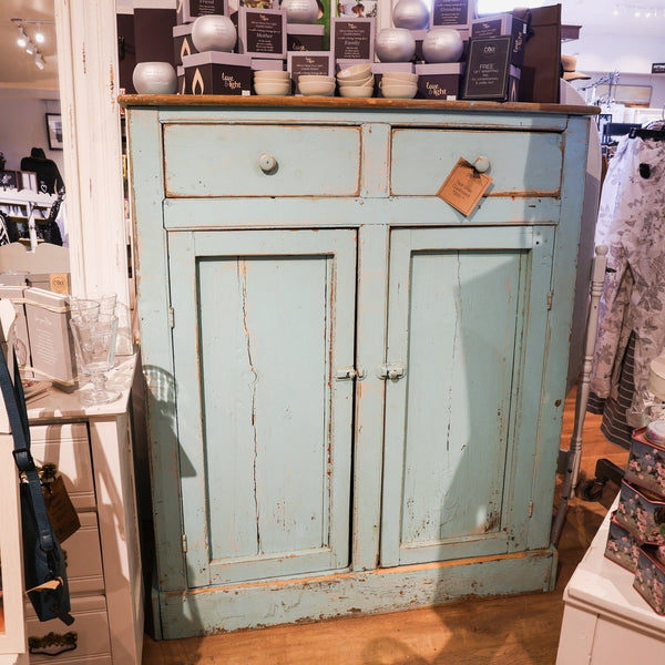 Teal Blue Cupboard - Lady of the Lake