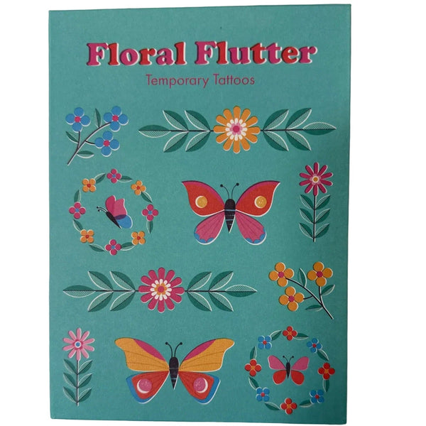 Temporary Tattoos - Floral Flutter - Lady of the Lake