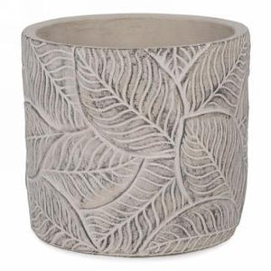 Textured Foliage Plant Pot