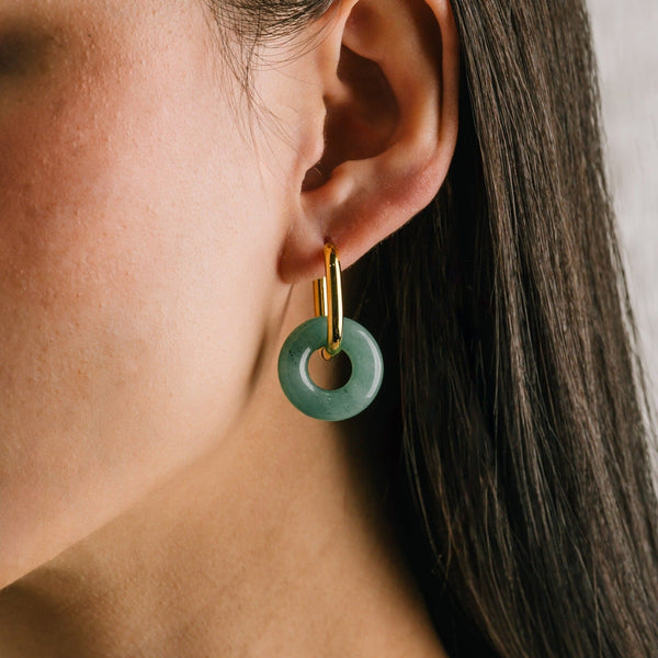 Thames Hoop Earrings - Lady of the Lake