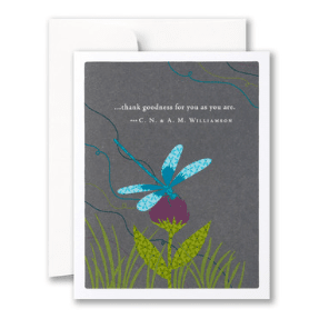 Thank Goodness - Greeting Card - Thank You - Lady of the Lake