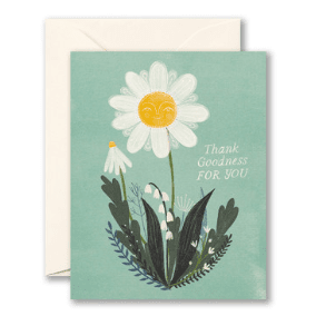 Thank Goodness - Greeting Card - Thank You - Lady of the Lake