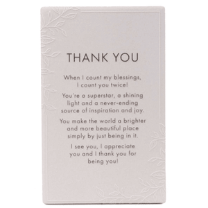 Thank You Plaque - Lady of the Lake