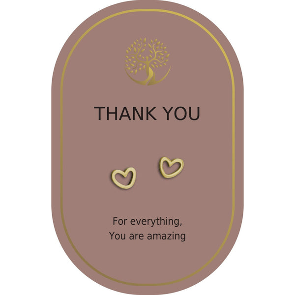 Thank You Stud Earrings - Lady of the Lake
