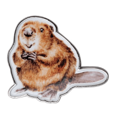 The Arborist - Beaver Pin - Lady of the Lake