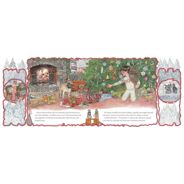 The Christmas Sweater - Hardcover Book - Lady of the Lake