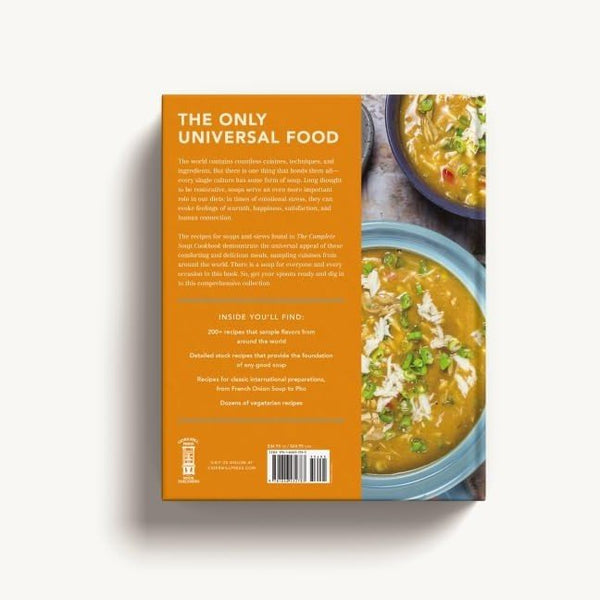 The Complete Soup Cookbook - Hardcover Book - Lady of the Lake