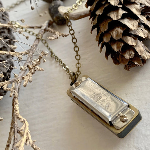 The Key Of C Harmonica Necklace - Lady of the Lake