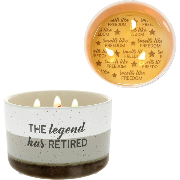 The Legend - 12 oz 100% Soy Wax Reveal Candle