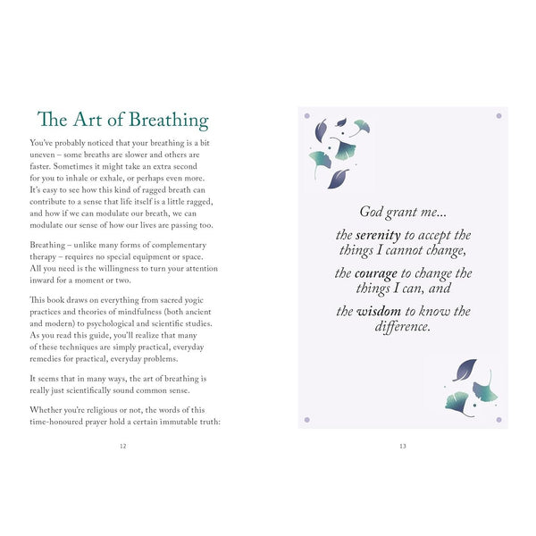 The Little Book Of Breathing - Hardcover Book - Lady of the Lake