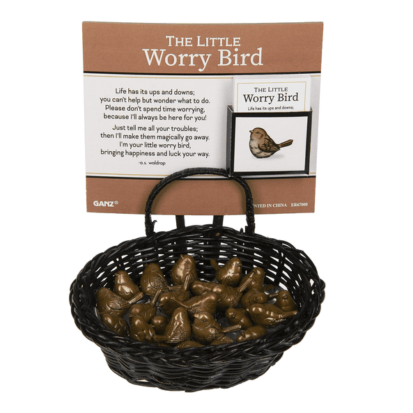 The Little Worry Bird Charm