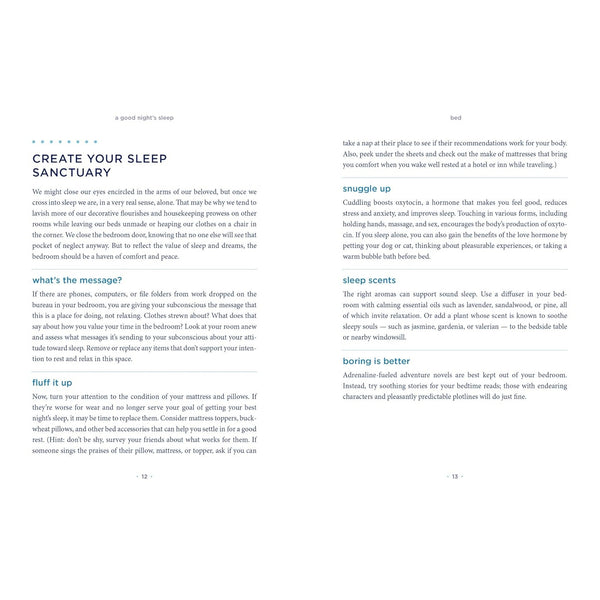 The Mindful Way To A Good Night's Sleep - Paperback Book