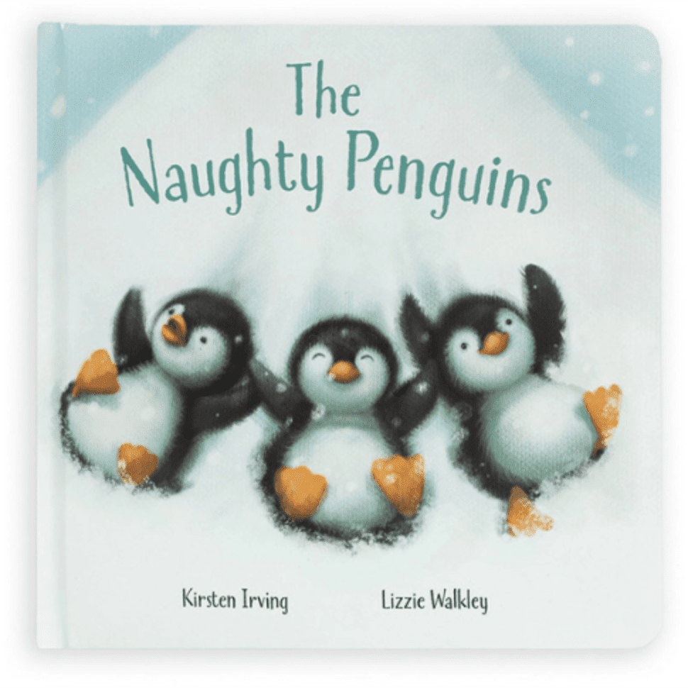 The Naughty Penguins - Hardcover Book - Lady of the Lake