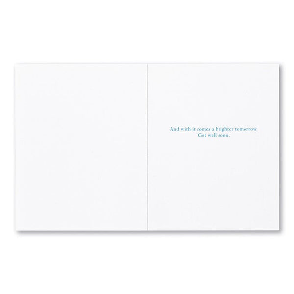 The Sun is New Each Day - Greeting Card - Get Well - Lady of the Lake
