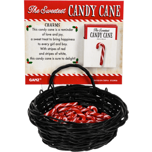 The Sweetest Candy Cane - Candy Cane Charm - Lady of the Lake