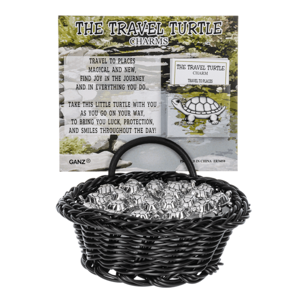 The Travel Turtle - Turtle Charm - Lady of the Lake