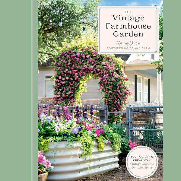 The Vintage Farmhouse Garden - Hardcover Book - Lady of the Lake