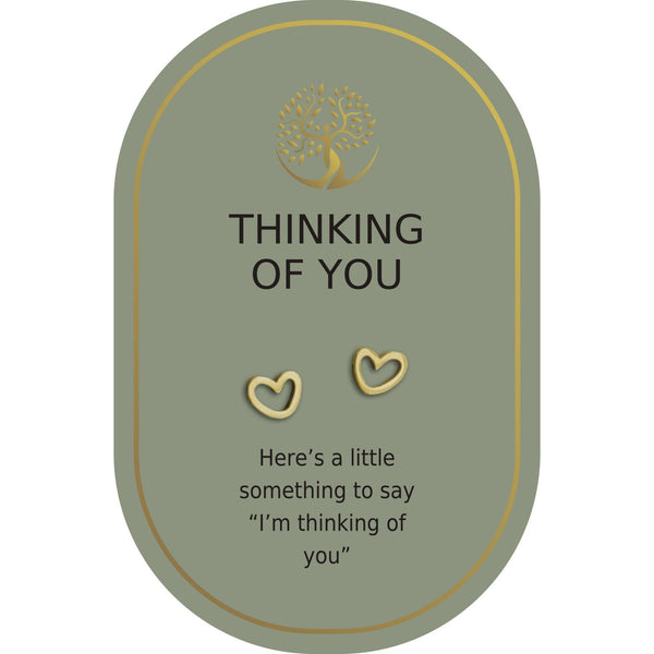 Thinking Of You Stud Earrings - Lady of the Lake