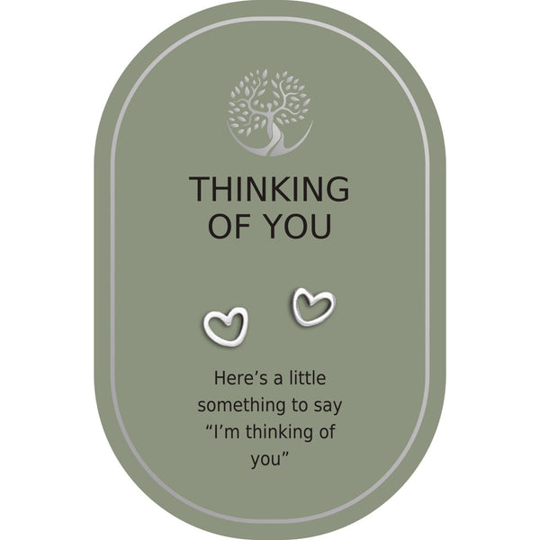 Thinking Of You Stud Earrings - Lady of the Lake