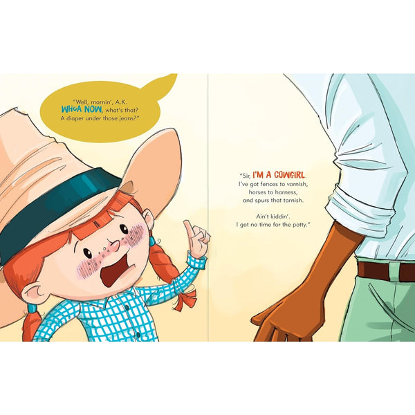 This Cowgirl Ain't Kiddin' About Potty - Hardcover Book