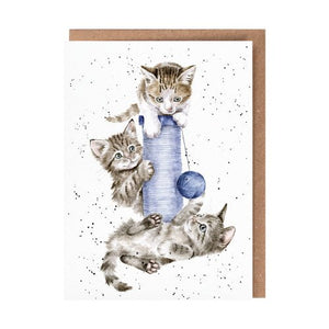 Three's a Crowd - Greeting Card - Blank