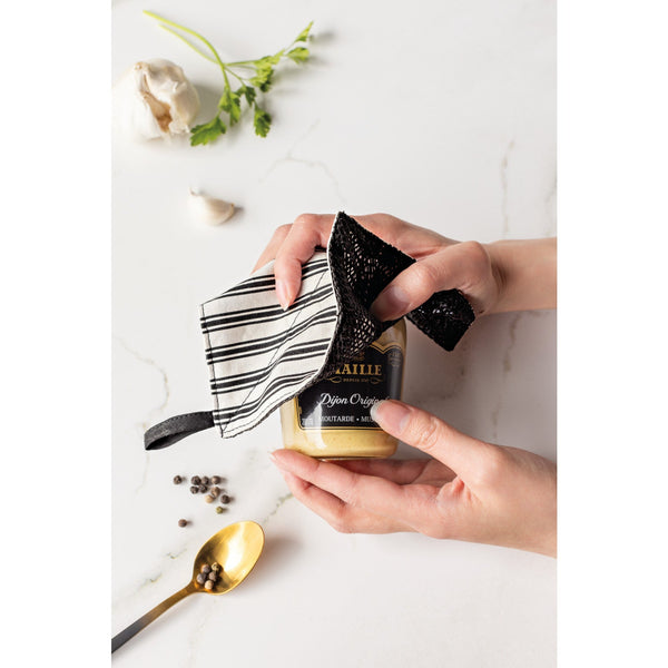 Ticking Stripe Jar Gripper - Lady of the Lake