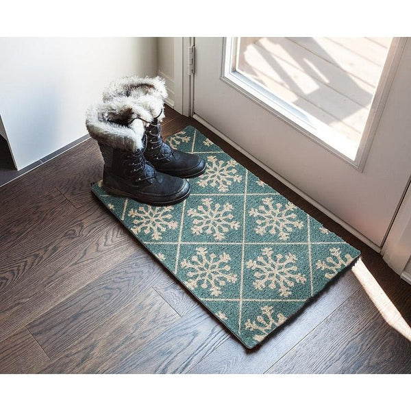 Tiled Snowflake Doormat