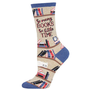 Time For A Good Book Women's Socks