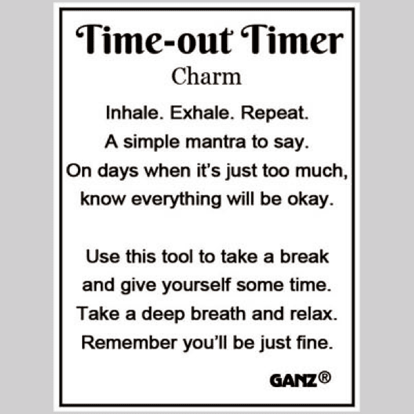 Time Out - Timer Charm - Lady of the Lake