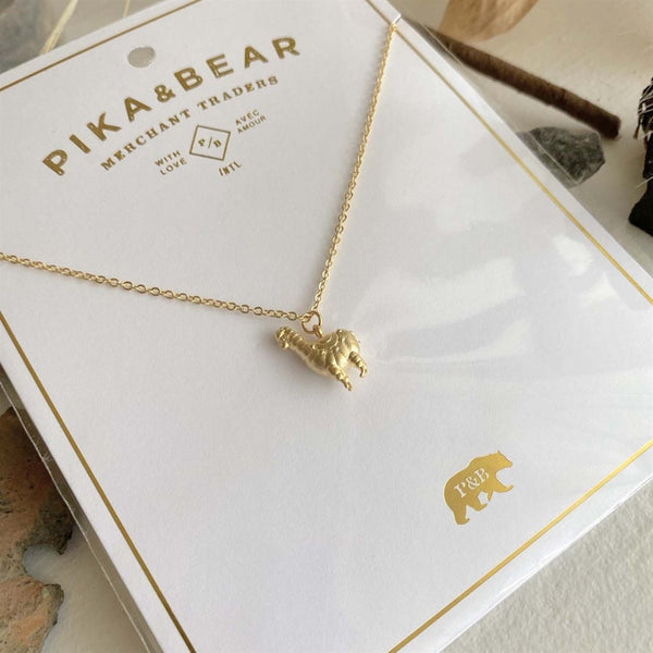 Tina Tiny Llama Charm Necklace - Lady of the Lake