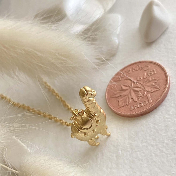 Tina Tiny Llama Charm Necklace - Lady of the Lake