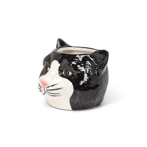 Tom Cat Small Black Cat Planter - Lady of the Lake