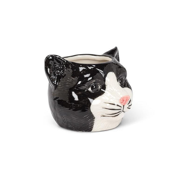 Tom Cat Small Black Cat Planter - Lady of the Lake
