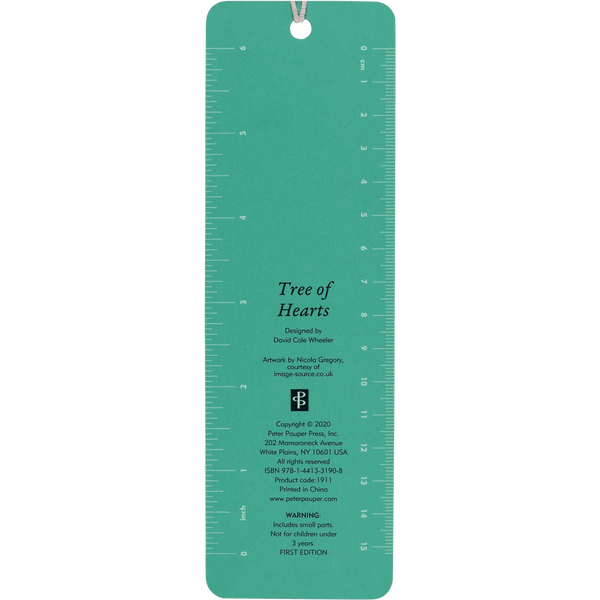 Tree of Hearts Beaded Bookmark - Lady of the Lake