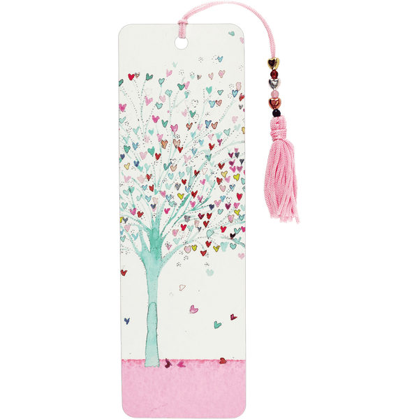 Tree of Hearts Beaded Bookmark - Lady of the Lake