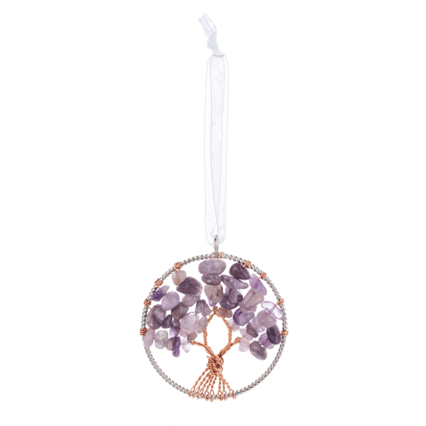 Tree Of Life Ornament With Crystals - Lady of the Lake