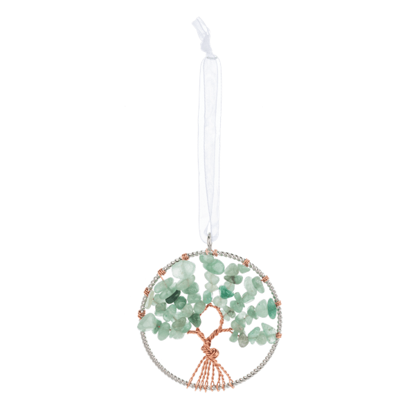 Tree Of Life Ornament With Crystals - Lady of the Lake