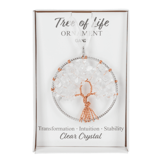 Tree Of Life Ornament With Crystals - Lady of the Lake