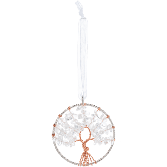 Tree Of Life Ornament With Crystals - Lady of the Lake